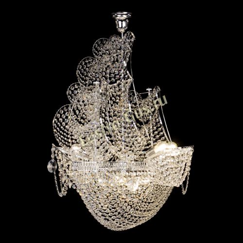 Люстра Парусник №8 в Новокузнецке Гусь Хрустальный