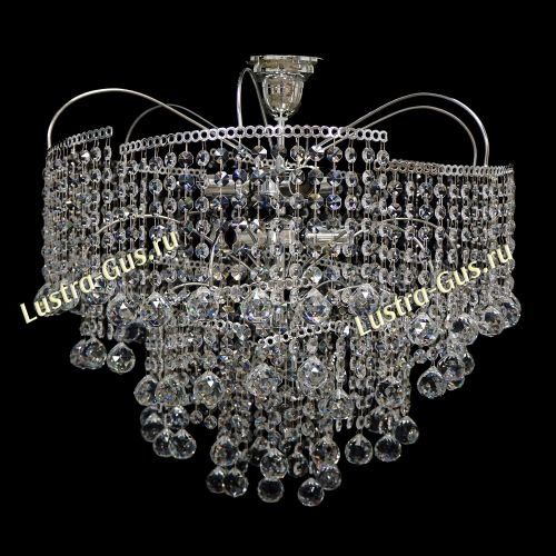 Люстра Виноград 6 ламп Шар 30 в Новокузнецке Гусь Хрустальный