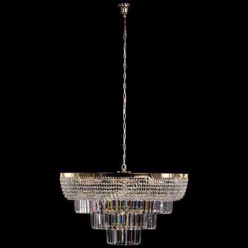 Люстра Сигма №10 с подвесом в Новокузнецке Гусь Хрустальный