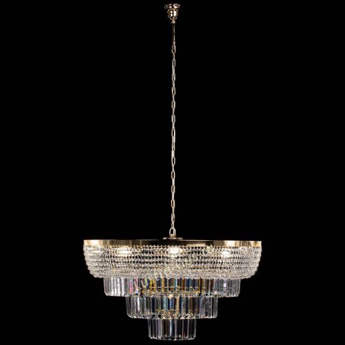 Люстра Сигма №10 с подвесом в Новокузнецке Гусь Хрустальный