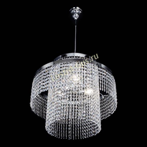 Люстра Сигма №3 3-х ярусная в Новокузнецке Гусь Хрустальный