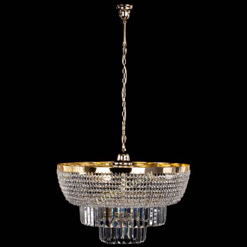 Люстра Сигма №6 с подвесом в Новокузнецке Гусь Хрустальный