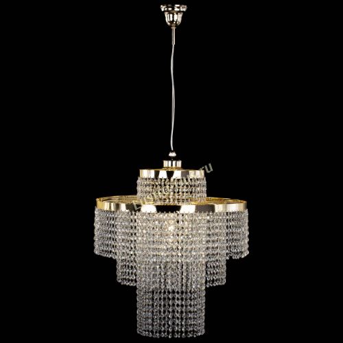 Люстра Сигма капель №3 в Новокузнецке Гусь Хрустальный