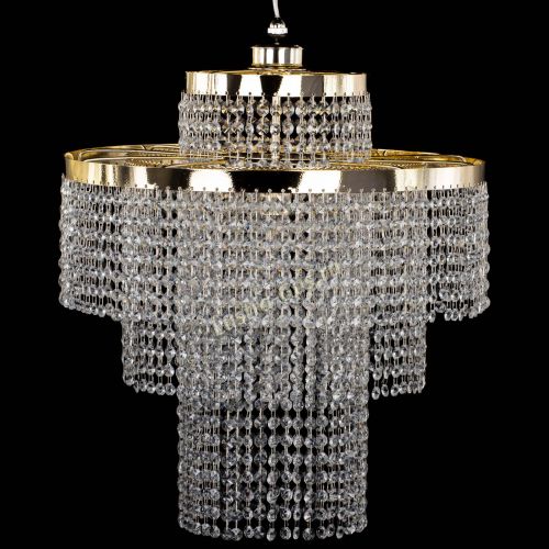 Люстра Сигма капель №3 в Новокузнецке Гусь Хрустальный