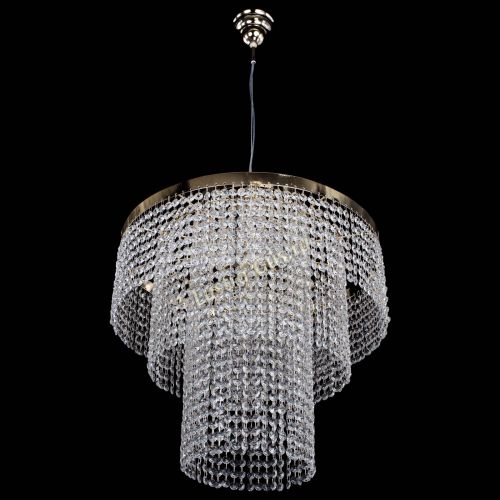 Люстра Сигма капель №3 в Новокузнецке Гусь Хрустальный