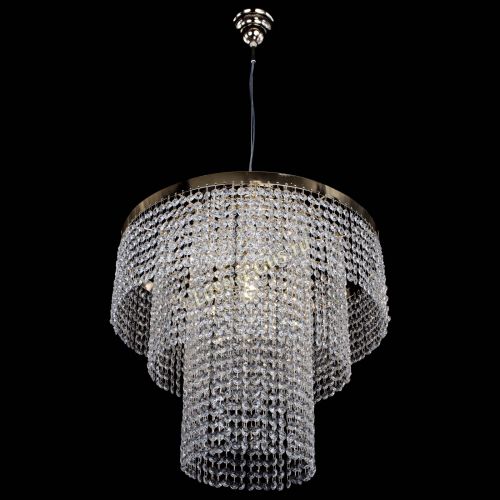 Люстра Сигма капель №3 в Новокузнецке Гусь Хрустальный