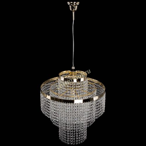 Люстра Сигма капель №3 в Новокузнецке Гусь Хрустальный