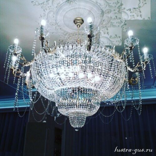 Люстра Свеча в Новокузнецке Гусь Хрустальный