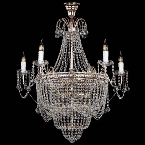 Люстра Свеча Лацио №10 в Новокузнецке Гусь Хрустальный