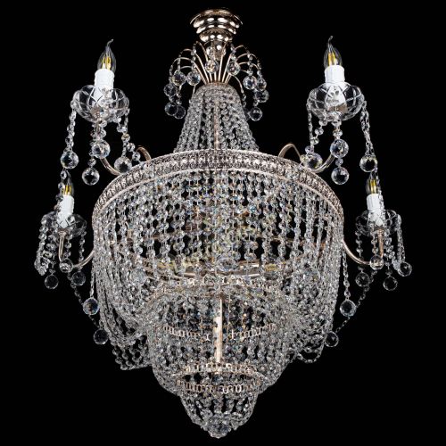 Люстра Свеча Лацио №10 в Новокузнецке Гусь Хрустальный