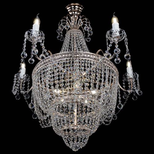 Люстра Свеча Лацио №10 в Новокузнецке Гусь Хрустальный