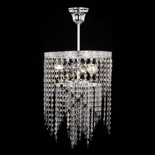 Люстра Токката Капель №3 черная в Новокузнецке Гусь Хрустальный