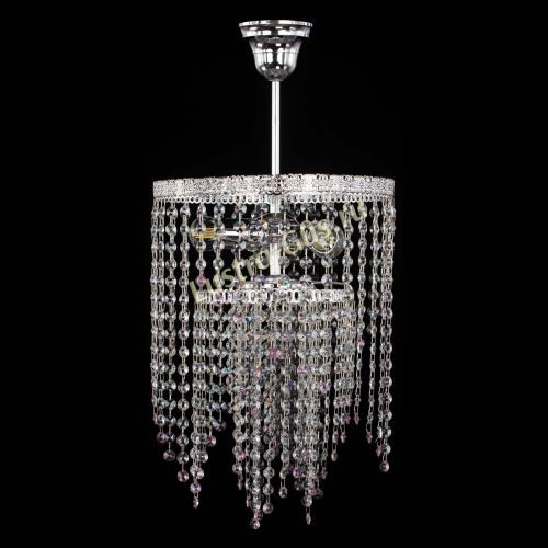 Люстра Токката Капель №3 розовая в Новокузнецке Люстра Токката Капель №3 розовая в Новокузнецке