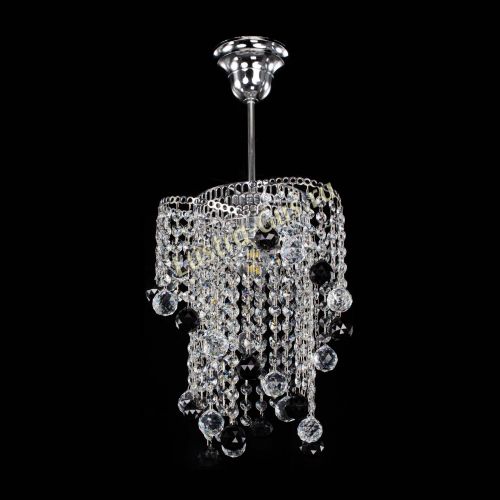 Люстра Вектор №4 черная в Новокузнецке Гусь Хрустальный