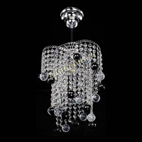 Люстра Вектор №4 черная в Новокузнецке Гусь Хрустальный