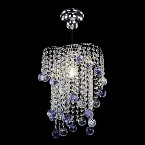 Люстра Вектор №4 фиолетовая в Новокузнецке Гусь Хрустальный