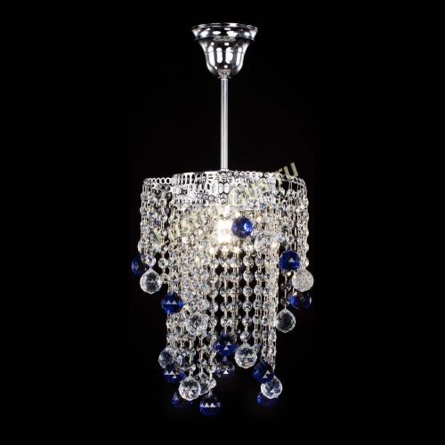 Люстра Вектор №4 синяя в Новокузнецке Гусь Хрустальный