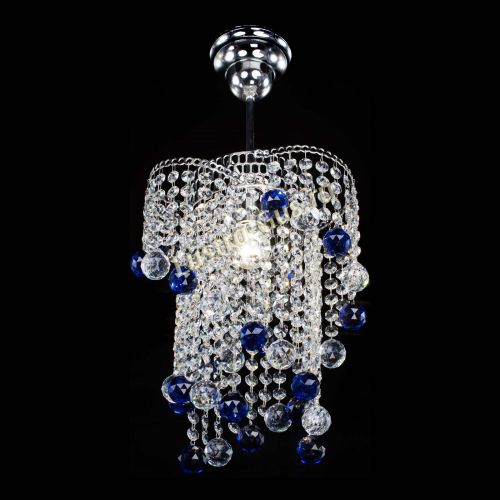 Люстра Вектор №4 синяя в Новокузнецке Гусь Хрустальный