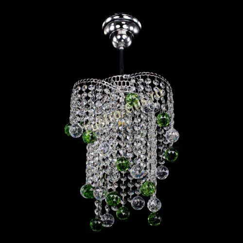 Люстра Вектор №4 зеленая в Новокузнецке Гусь Хрустальный