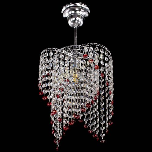 Люстра Вектор №5 красная в Новокузнецке Гусь Хрустальный