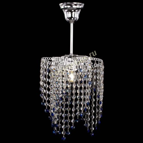 Люстра Вектор №5 синяя в Новокузнецке Гусь Хрустальный
