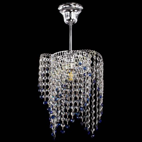 Люстра Вектор №5 синяя в Новокузнецке Гусь Хрустальный