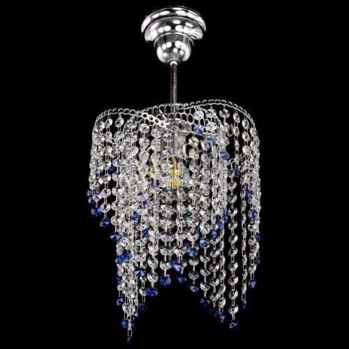 Люстра Вектор №5 синяя в Новокузнецке Гусь Хрустальный