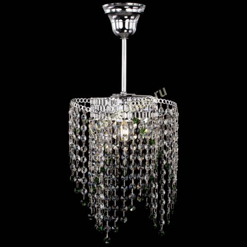 Люстра Вектор №5 зеленая в Новокузнецке Гусь Хрустальный