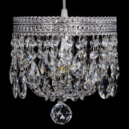 Люстра Венеция №1 журавлик на тросе в Новокузнецке Гусь Хрустальный