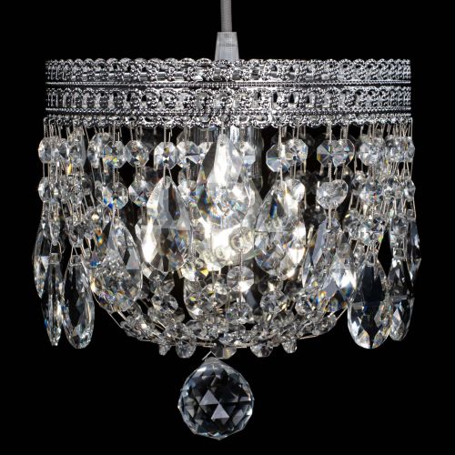 Люстра Венеция №1 журавлик на тросе в Новокузнецке Гусь Хрустальный