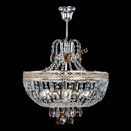 Люстра Венеция Астра №5 чайная в Новокузнецке Гусь Хрустальный