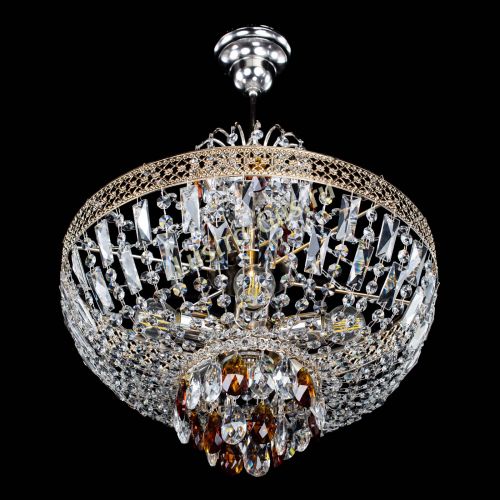 Люстра Венеция Астра №5 чайная в Новокузнецке Гусь Хрустальный