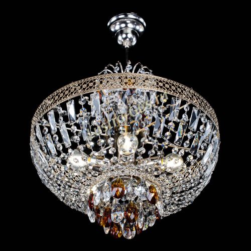 Люстра Венеция Астра №5 чайная в Новокузнецке Гусь Хрустальный