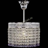 Люстра Венеция Капель №1 с подвесом Фиолетовая в Новокузнецке