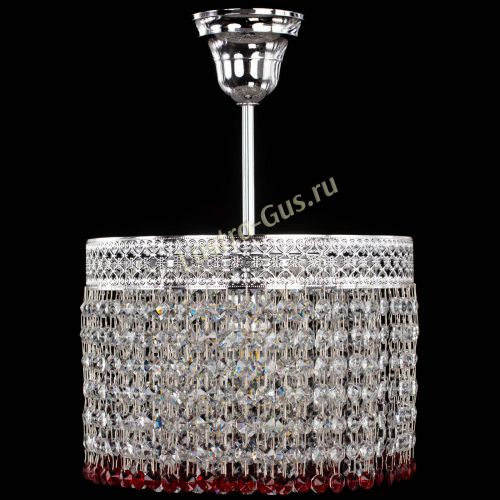 Люстра Венеция Капель №1 с подвесом Красная в Новокузнецке Люстра Венеция Капель №1 с подвесом Красная в Новокузнецке
