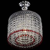 Люстра Венеция Капель №1 с подвесом Красная в Новокузнецке Люстра Венеция Капель №1 с подвесом Красная в Новокузнецке
