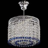 Люстра Венеция Капель №1 с подвесом Синяя в Новокузнецке Люстра Венеция Капель №1 с подвесом Синяя в Новокузнецке