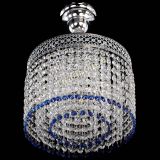 Люстра Венеция Капель №1 с подвесом Синяя в Новокузнецке Люстра Венеция Капель №1 с подвесом Синяя в Новокузнецке