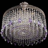 Люстра Венеция Капель журавлик фиолетовая в Новокузнецке