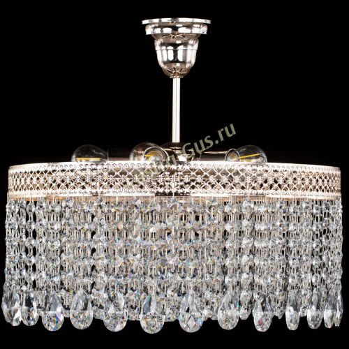 Люстра Венеция Капель журавлик с подвесом в Новокузнецке Гусь Хрустальный