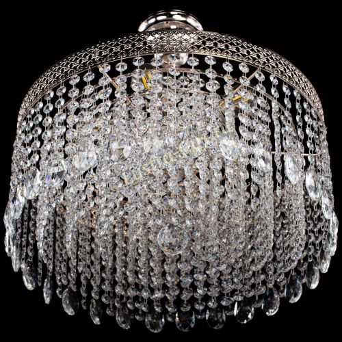 Люстра Венеция Капель журавлик с подвесом в Новокузнецке Гусь Хрустальный