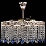 Люстра Венеция Капель журавлик синяя в Новокузнецке Люстра Венеция Капель журавлик синяя в Новокузнецке