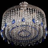 Люстра Венеция Капель журавлик синяя в Новокузнецке Люстра Венеция Капель журавлик синяя в Новокузнецке