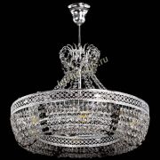 Люстра Венеция Кольцо с подвесом Черная