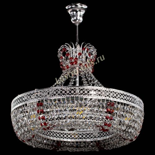 Люстра Венеция Кольцо с подвесом Красная в Новокузнецке Люстра Венеция Кольцо с подвесом Красная в Новокузнецке