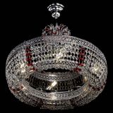 Люстра Венеция Кольцо с подвесом Красная в Новокузнецке Люстра Венеция Кольцо с подвесом Красная в Новокузнецке