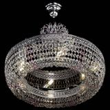 Люстра Венеция Кольцо с подвесом Розовая в Новокузнецке