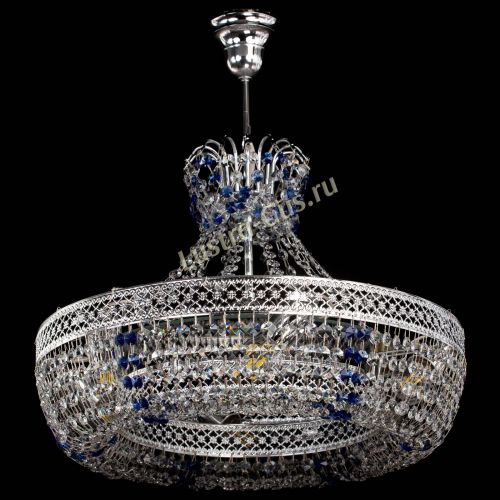Люстра Венеция Кольцо с подвесом Синяя в Новокузнецке Люстра Венеция Кольцо с подвесом Синяя в Новокузнецке