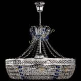 Люстра Венеция Кольцо с подвесом Синяя в Новокузнецке Люстра Венеция Кольцо с подвесом Синяя в Новокузнецке