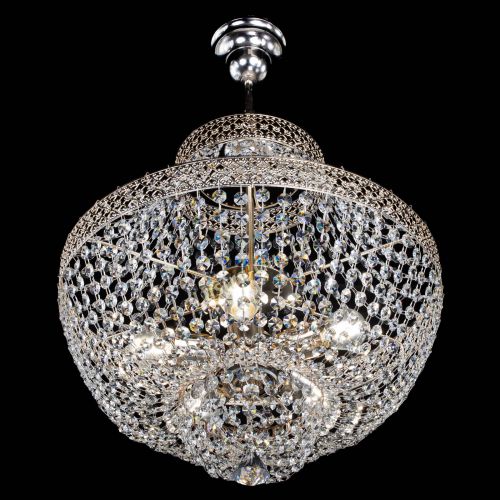 Люстра Венеция Купол №5 конус с подвесом в Новокузнецке Гусь Хрустальный